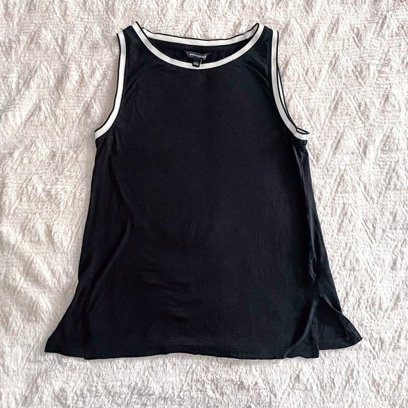 High-Neck Tank Top - Picture 1 of 8